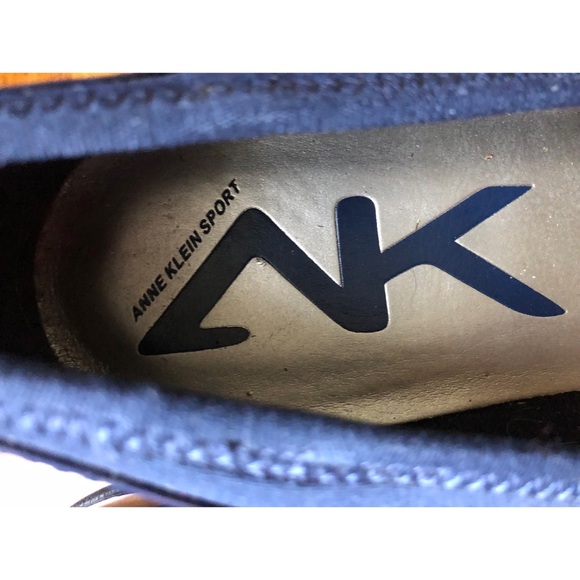 Anne Klein Sport Womens Wisher Pumps Navy Wedges Size 9 - Picture 6 of 9